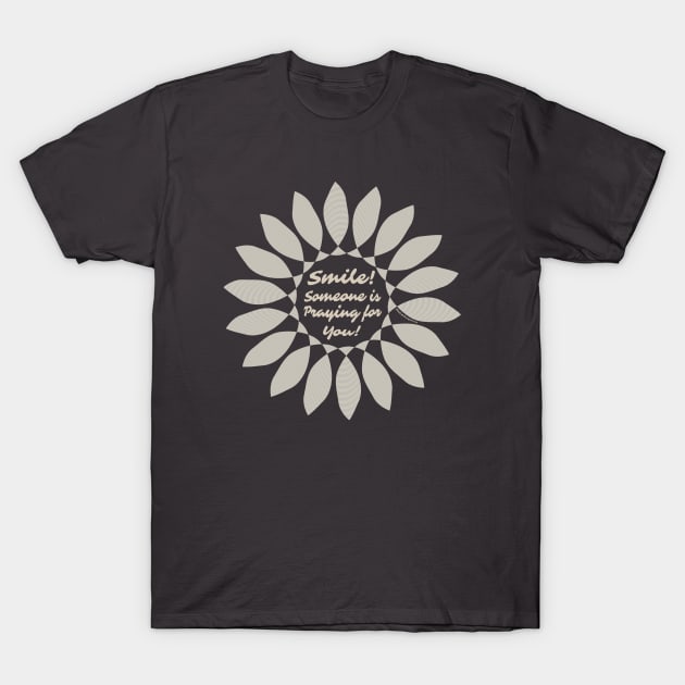 Prayer Flower T-Shirt by MikeCottoArt